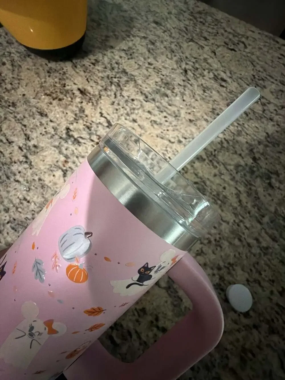 Disney Tumbler - Pastel Halloween Mickey and Minnie Ghosts